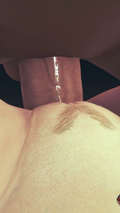 Foda em posição missionária da Superwoman - Close-up da cona apertada - Enorme jacto de esperma a inundar-lhe o buraco (3D Hentai) | Clip 1