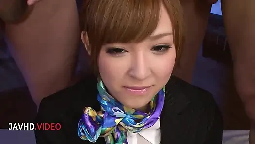 Kompilasi petualangan facial Asia hikaru shiina yang intens