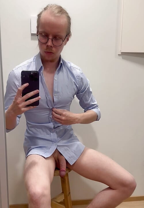 Undressing after work
