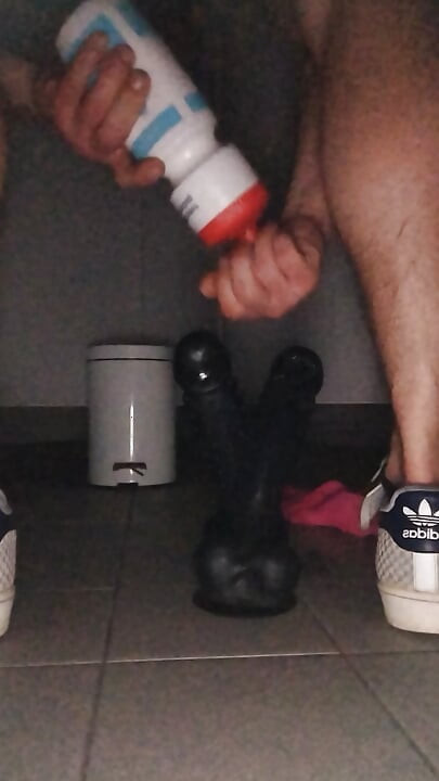 Public Toilet Taken Apart, Just Before Drilling a Glory Hole and Waiting