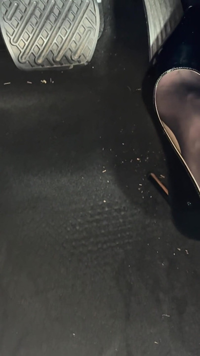 Dildo Fucks and Gas Pedal Pumps Until We Cum Hard