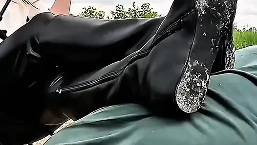 Leather Boots Control You