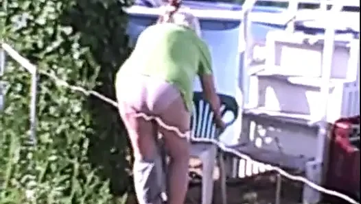 Gilf in the garden short but sweet redressing