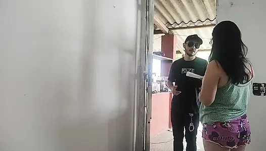 Wife Does Everything the Police Officer Wants to Avoid Arresting Her Husband