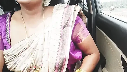 Telugu Stepmom Log Drive with Stepson Gor Sex Telugu Dirty Talks.