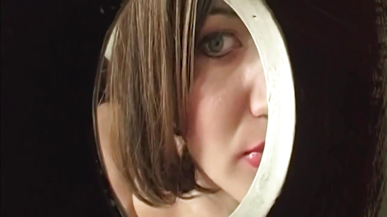 Brunette Babe Deepthroats Throbbing Cock in Gloryhole Bathroom Frenzy