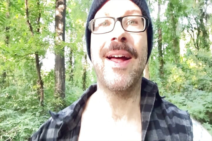 PENIS SEX with daddy Exposing dong mastubate cock with his sensitive nipples