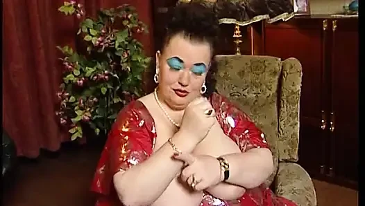 Naughty bbw is having a fun at the casting