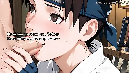 Enjoy your hot girlfriend Tenten after a long separation (Sex JOI)