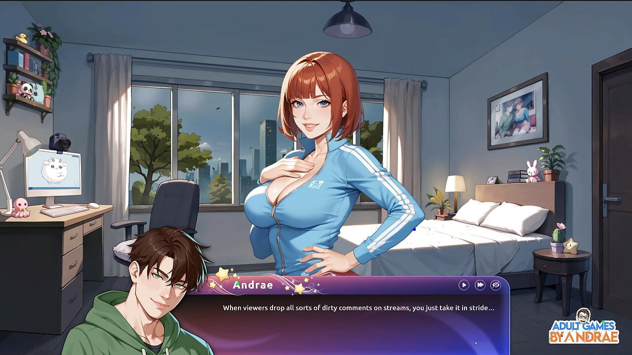 Ep3: My Waifu's Stream Is Going Viral - Bubble Theme Upgrade & Dante Encounter