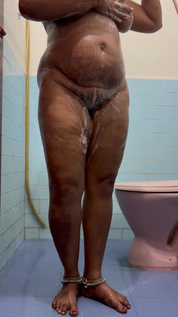 Powerful moment from "Anjana delicious moaning bath"