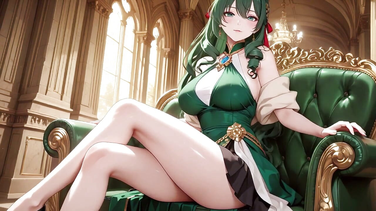 Lazy seduction in a silk gown, what secrets hide beneath?