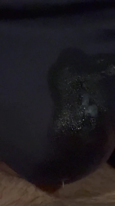 Thrilling moment from "Stepdad cums in stepdaughters panties - Gushing precum"