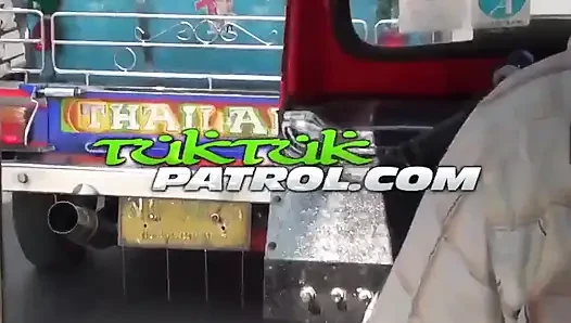 Petite Filipina MILF blasted with thick foreign cum