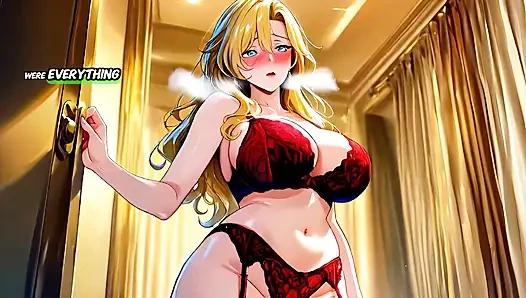 Fransız Sarışın ile evlendi, MILF, Bir Soyunma Odasında Baştan Çıkarıldı - Ia Animation