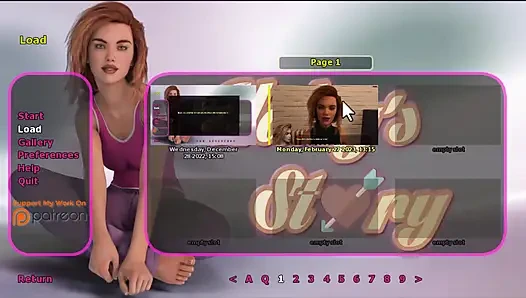 Cerita Haley #6 - diane pamer gerakan tarian tiangnya