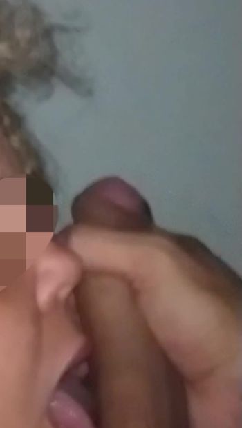 The blonde with the tongue that makes me cum