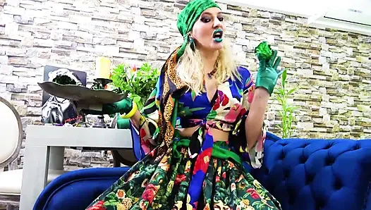 Поцелуй зеленые губы яда Ivy