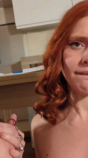 Captivating moment from "POV: I fuck my shy teen classmates after classes, threesome FFM (ENGLISH subtitles)"
