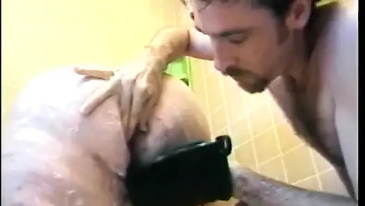 Fat bitch Patty Parker lets some guy fuck her fat rolls