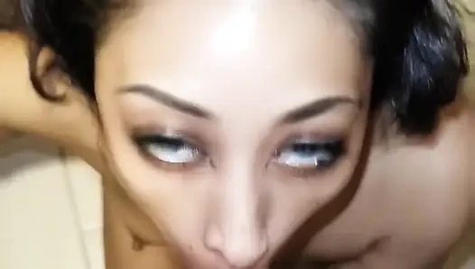 Mommy sucking delicious cock