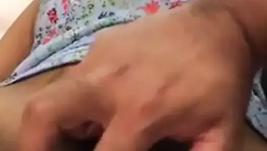 Bangladeshi medical student closeup fingering in hospital
