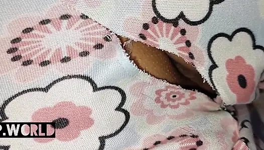 Girlfriend pajama hole