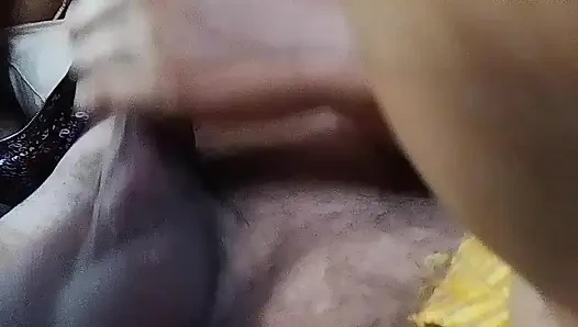 Tamil village girl massages her husband's penis in her mouth