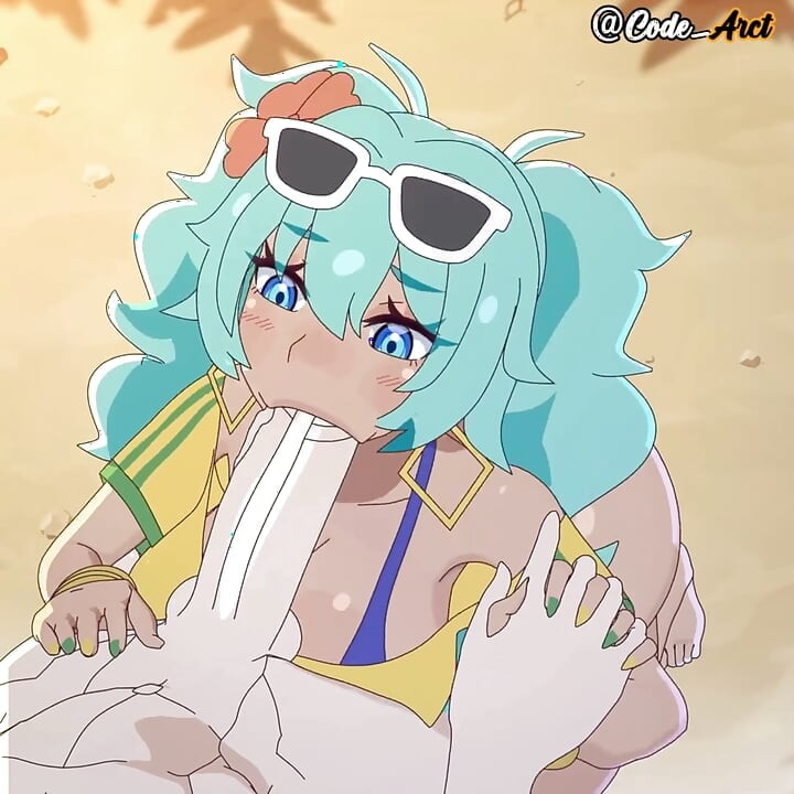 Hatsune Miku Gives An Intense Blowjob