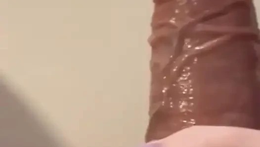 Beautiful Small Feet Playing with a Dildo