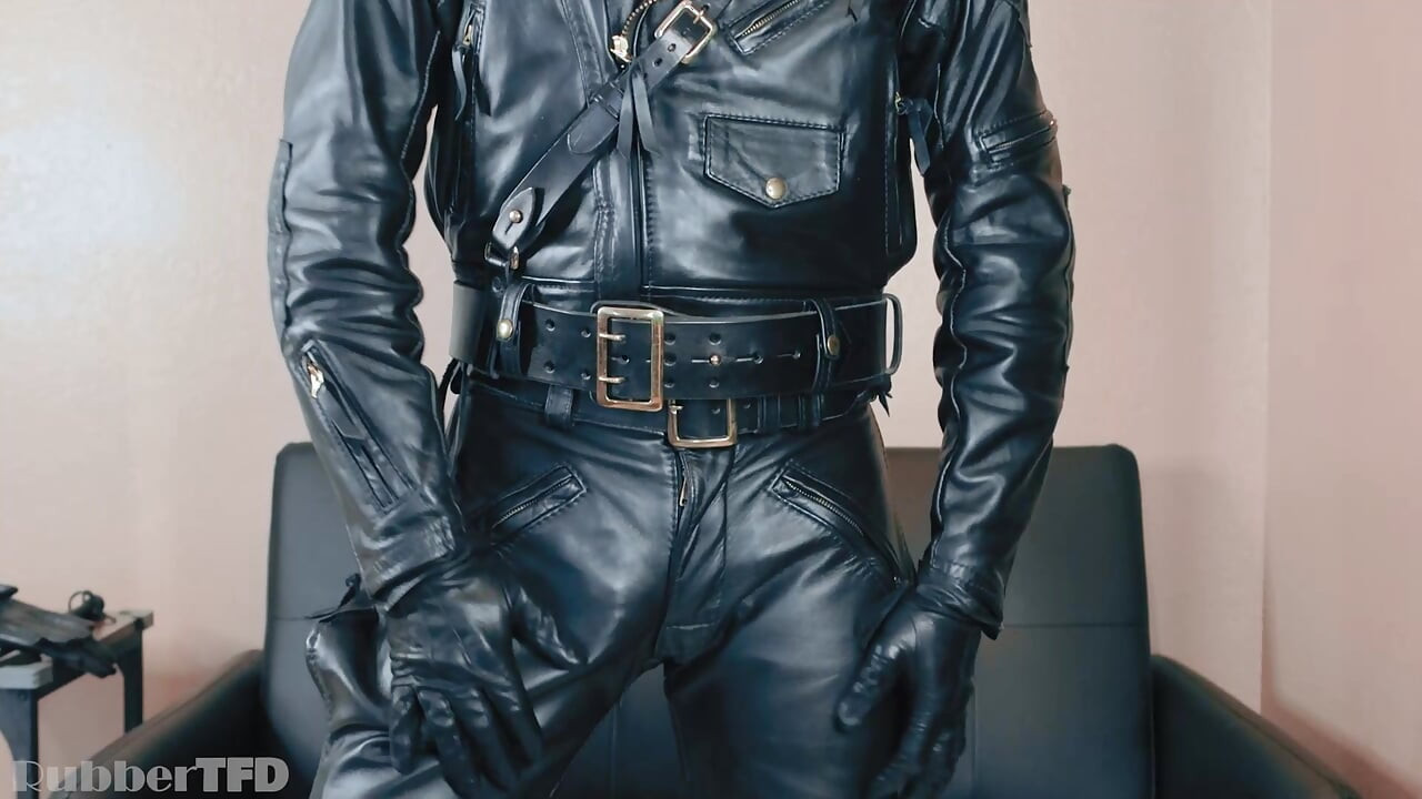 LEATHER UNIFORM CLOSE UP