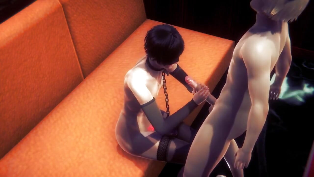 Yaoi Femboy - Kagesato branle une grosse bite