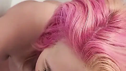 Минет и камшот на лицо - Mandy Foxxx и Seb Fox