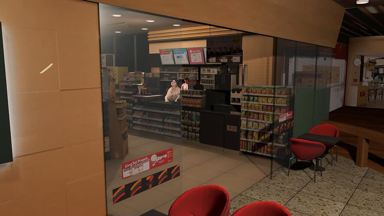 The MILF in the Convenience Store Wants to Fuck