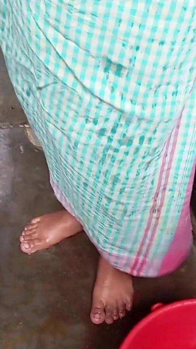 Desi Bhabhi Bathing Video  Wet three-piece  Exposes Her Curvy Body | Clip 1