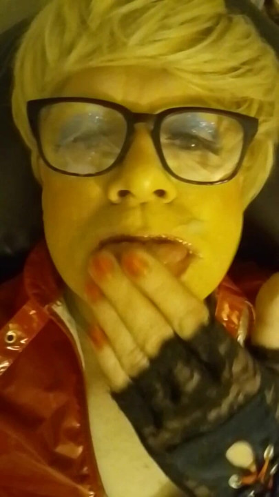 Sperm on the face