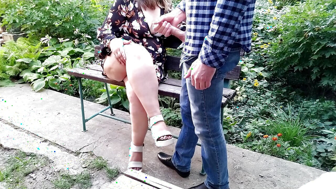 Stepson cums on stepmother's bare legs