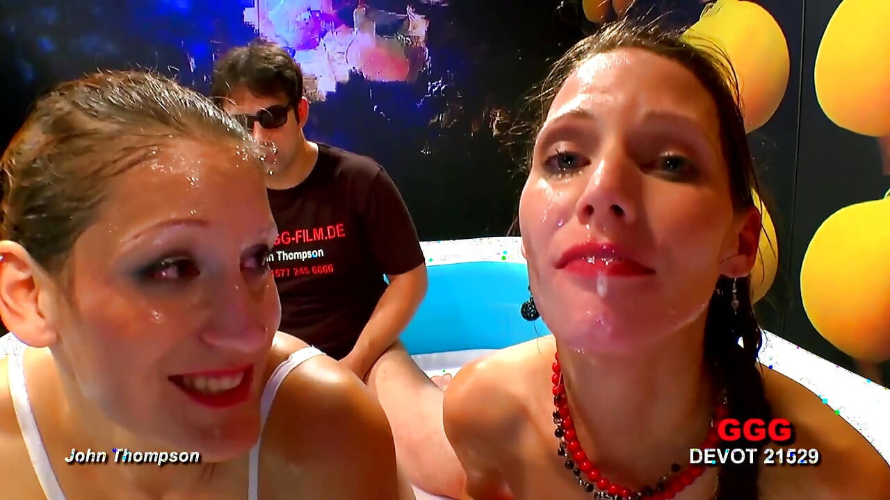 Best German Goo Girls Swapping Piss and Cum in John Thompson