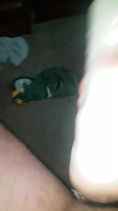 Wanking with a good cumshot