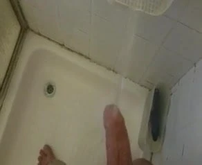 Shower, hands free cum.