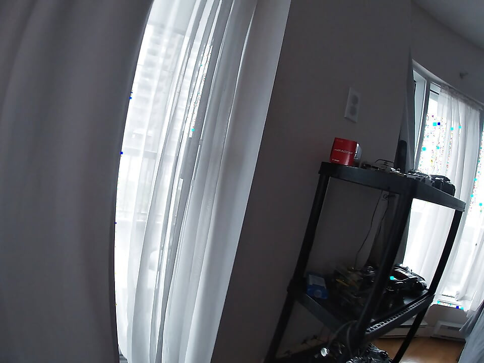 Dirty Sissy CD goes for a Quick masturbation movie session in the morning