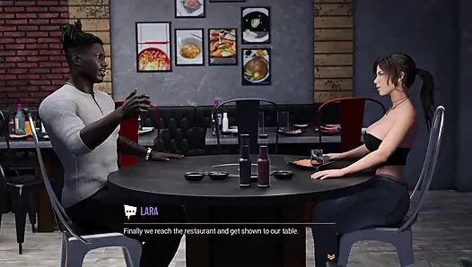 Lara si cewek seksi ini dientot habis-habisan sama kontol raksasa pria kulit hitam