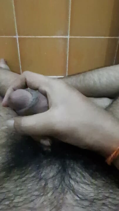 2nd time cum in bathroom