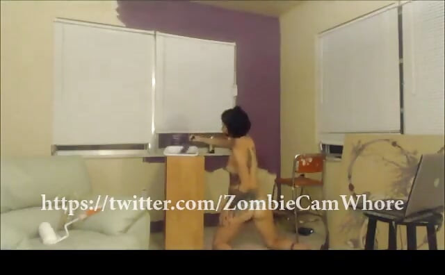 Voyeur Topless Painting