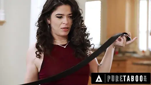 Saf tabu Victoria Voxxx üvey üvey erkek kardeşinden kocasının muhafazakar toplumda yalanını öğreniyor