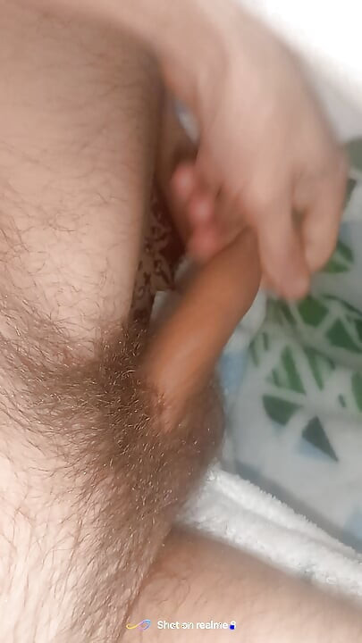 Playing with a dick