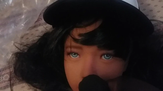 me rubbing my dick on mini sex doll cute.