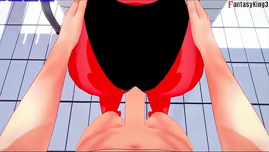 Meru the succubus Bikini doggy sex