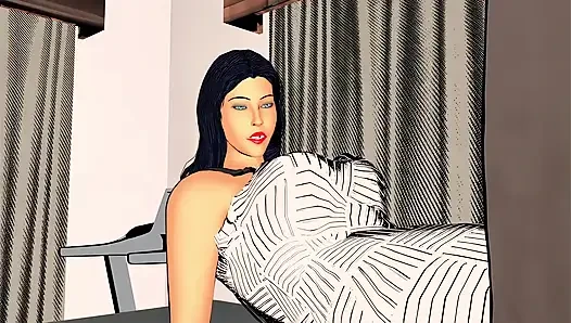 Geile Desi Indische Pakistanische Bhabhi Hart Von Muskulösen Mann Gefickt, Geheimer Sex Zu Hause