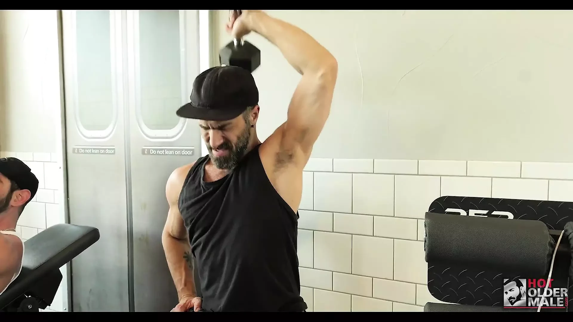 Gym Daddies Roman and Adam Continue Their Workout at Home